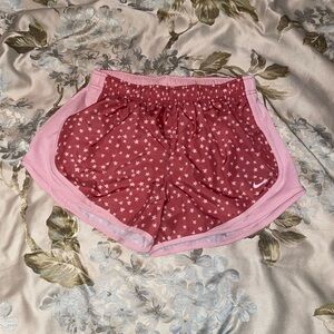 Women's Pink Star Nike Shorts